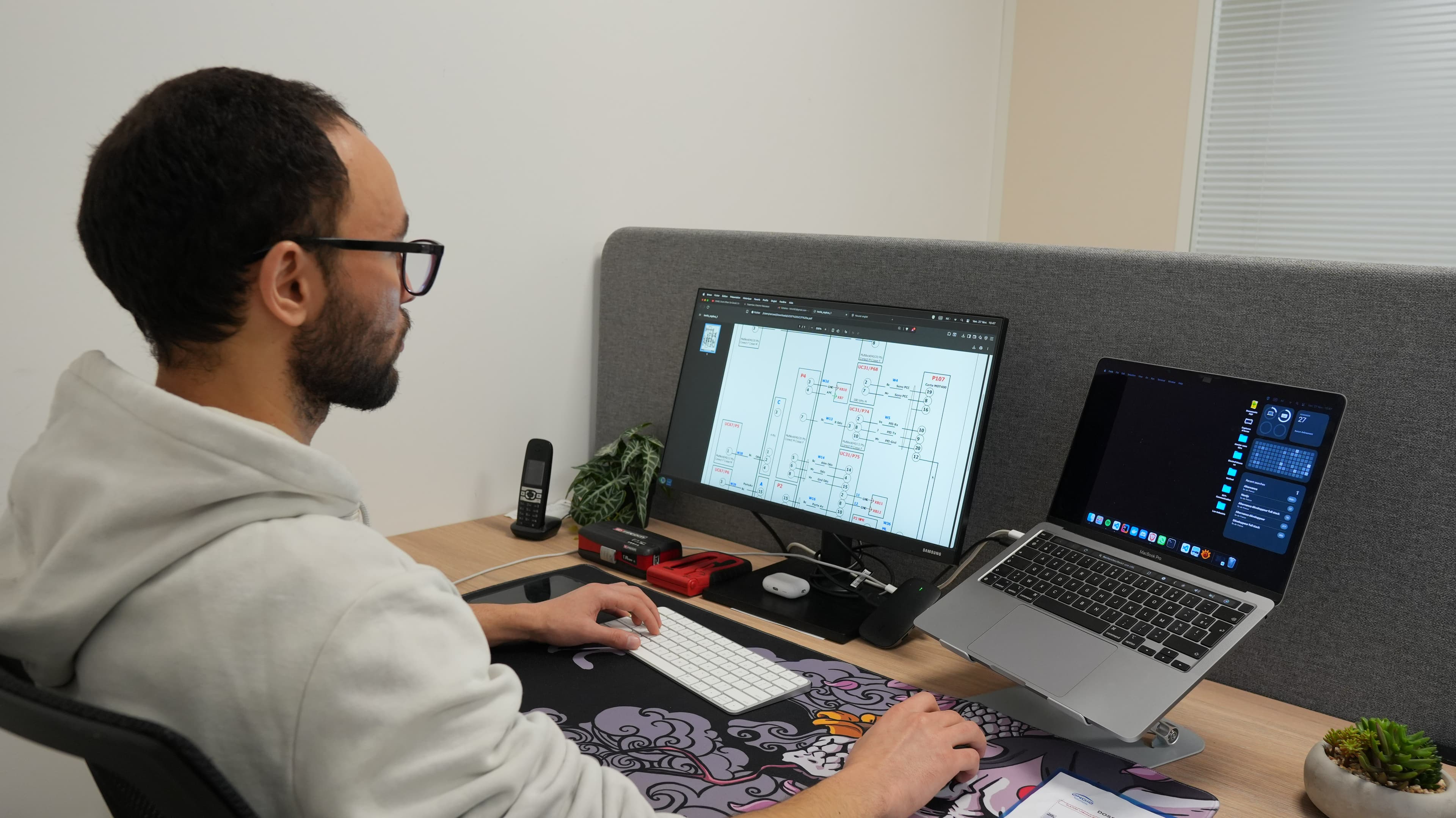 Illustration industrielle